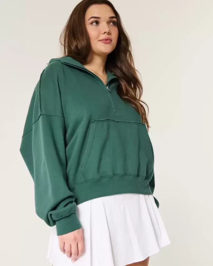 Easy Half-Zip Hoodie Easy Half-Zip Hoodie
