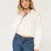 Easy Mini-Sweatshirt mit halbem Reißverschluss Easy Mini-Sweatshirt mit halbem Reißverschluss