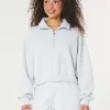 Easy Mini-Sweatshirt mit halbem Reißverschluss Easy Mini-Sweatshirt mit halbem Reißverschluss