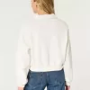 Easy Mini-Sweatshirt mit halbem Reißverschluss Easy Mini-Sweatshirt mit halbem Reißverschluss