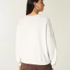 Easy New York – Sweatshirt mit Rundhalsausschnitt und Grafik und Gitarrennieten