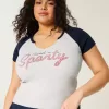 Easy Notch-Neck Sweet ’n Sporty Graphic Baby T-Shirt Easy Notch-Neck Sweet ’n Sporty Graphic Baby T-Shirt