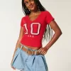 Easy Notch-Neck USA Graphic Baby T-Shirt