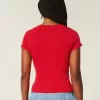 Easy Notch-Neck USA Graphic Baby T-Shirt