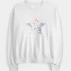 Easy Star Graphic Rundhals-Sweatshirt Easy Star Graphic Rundhals-Sweatshirt