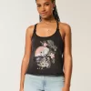 Easy Trend Drop Surf Grafik Tank