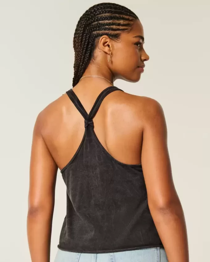Easy Trend Drop Surf Grafik Tank