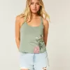 Easy Trend Drop Tanktop mit tropischer Vogelgrafik Easy Trend Drop Tanktop mit tropischer Vogelgrafik