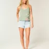 Easy Trend Drop Tanktop mit tropischer Vogelgrafik Easy Trend Drop Tanktop mit tropischer Vogelgrafik