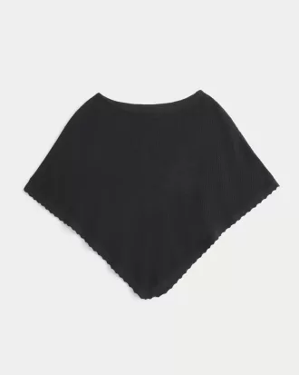 Einfacher Blumenponcho