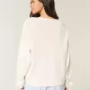 Einfacher Cardigan mit Spitzenärmeln und ohne Verschluss