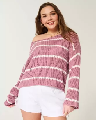 Einfacher Pullover im Häkelstil