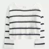 Einfacher Pullover im Häkelstil