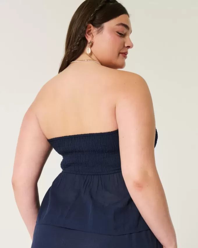 Einfaches Babydoll-Oberteil im Häkelstil Einfaches Babydoll-Oberteil im Häkelstil