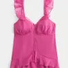 Einfaches Chiffon-Babydoll-Top Einfaches Chiffon-Babydoll-Top
