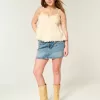 Einfaches Chiffon-Babydoll-Top
