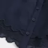 Einfaches Chiffon-Babydoll-Top