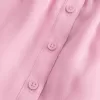 Einfaches Chiffon-Babydoll-Top