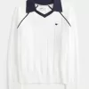Einfaches Langarm-Pullover-Polo