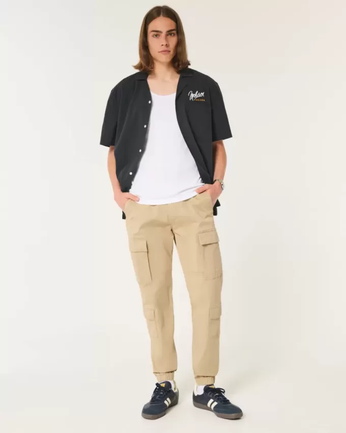 Entspannte Cargo-Jogginghose