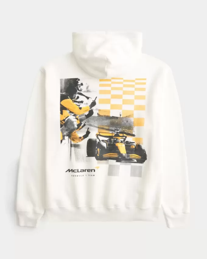 Entspannter Hoodie mit McLaren-Grafik