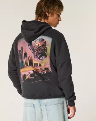Entspannter Kapuzenpullover mit Grafik von Oracle Red Bull Racing