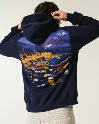 Entspannter Kapuzenpullover mit Grafik von Oracle Red Bull Racing