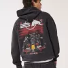Entspannter Kapuzenpullover mit Grafik von Oracle Red Bull Racing