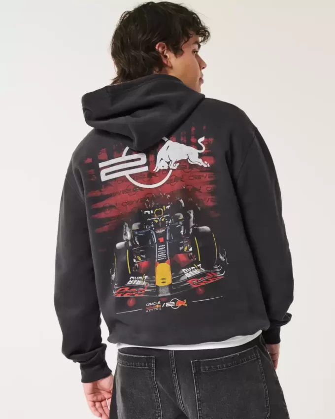 Entspannter Kapuzenpullover mit Grafik von Oracle Red Bull Racing