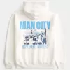 Entspannter Manchester City Grafik-Hoodie Entspannter Manchester City Grafik-Hoodie