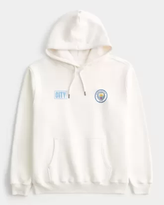 Entspannter Manchester City Grafik-Hoodie