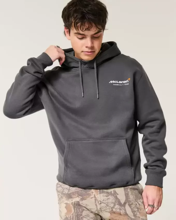 Entspannter McLaren Forever Forward Grafik-Hoodie Entspannter McLaren Forever Forward Grafik-Hoodie