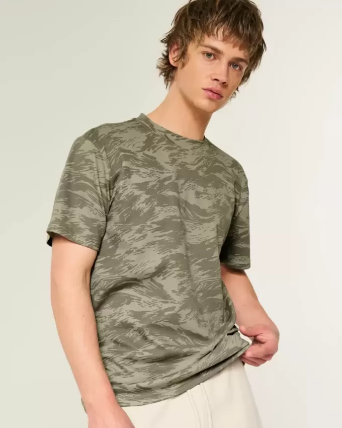 Entspanntes Camo Cooling Tee