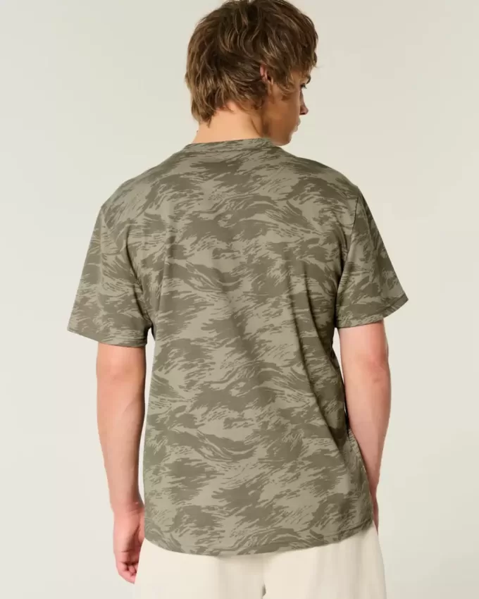 Entspanntes Camo Cooling Tee