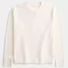 Entspanntes Thermo-Langarmshirt mit Rundhalsausschnitt Entspanntes Thermo-Langarmshirt mit Rundhalsausschnitt