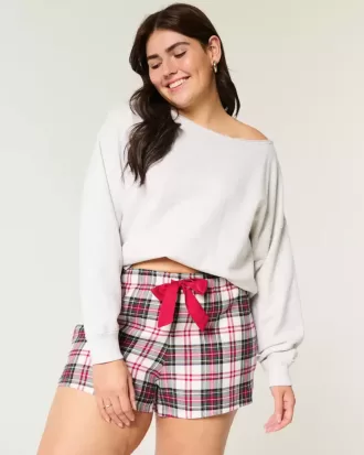 Flanellshorts zum Binden