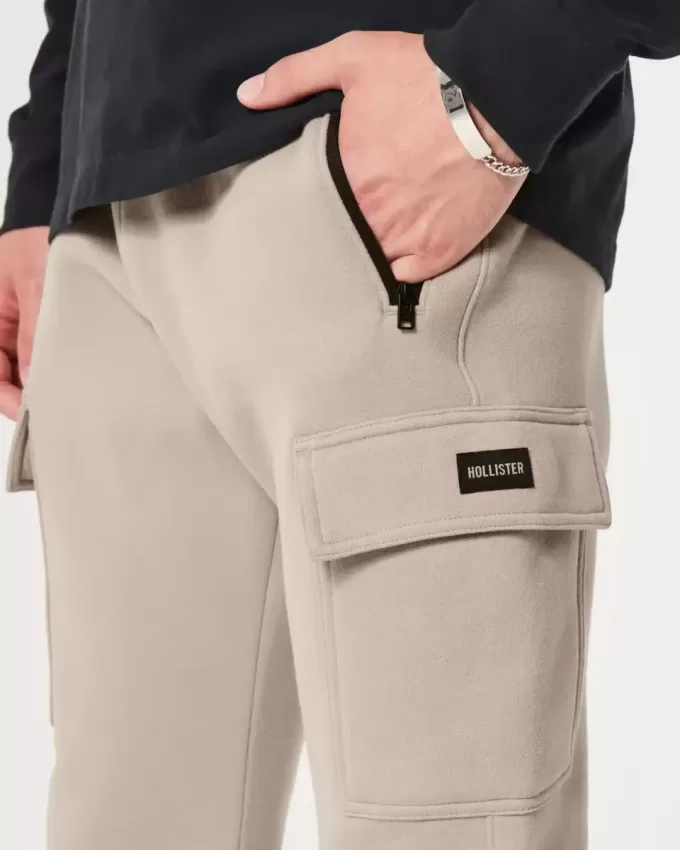 Fleece-Cargo-Jogginghose