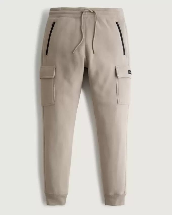 Fleece-Cargo-Jogginghose