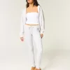 Fleece-Leggings mit Herz-Grafik Fleece-Leggings mit Herz-Grafik