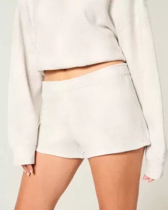 Fleece-Minishorts