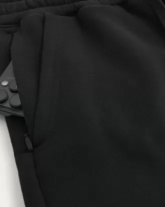 Fleece-Shorts bis zur Mitte des Oberschenkels