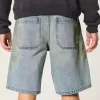 Gefettete Baggy-Jeans-Shorts Gefettete Baggy-Jeans-Shorts