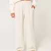 Gemütliche gerippte Baggy-Hose