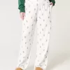Gemütliche Pyjamahose mit weitem Bein Gemütliche Pyjamahose mit weitem Bein