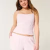 Gemütlicher Pointelle-Shorty mit Schleife