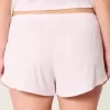 Gemütlicher Pointelle-Shorty mit Schleife