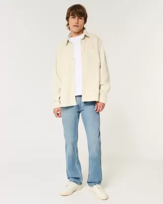 Gerade Jeans in mittlerer Waschung