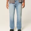 Gerade Jeans in mittlerer Waschung Gerade Jeans in mittlerer Waschung
