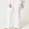 Gerade Jogginghose mit Snoopy-Grafik