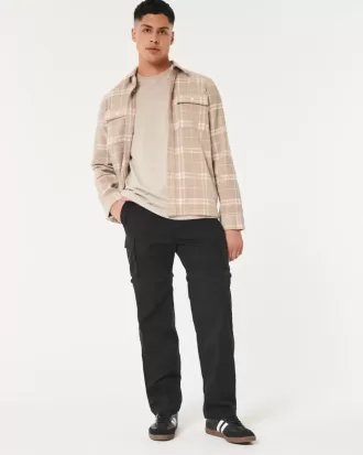 Gerade Zip-Off-Cargohose